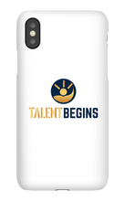 Talent Begins iPhone Case