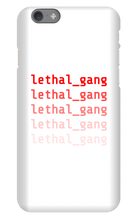 lethal_gang iPhone Phone Cases