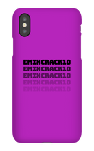 emixcrack10 iPhone Phone Cases