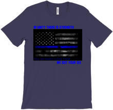 Blue line Small logo T-Shirts