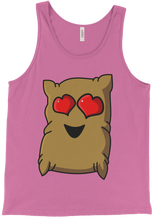 Heart Eyes Sandbag Tank by BeardofOz