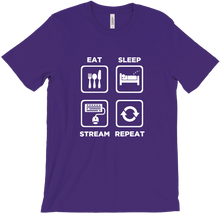Eat, Sleep, Stream, Repeat T-Shirt