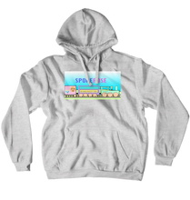 Kawaii Positivity Train Hoodies (No-Zip/Pullover)