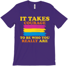 It Takes Courage - Pansexual Pride T-Shirt