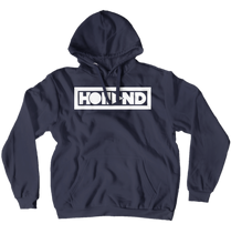 White Logo Hoodies (No-Zip/Pullover)