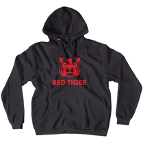 Red Tiger Hoodie (No-Zip/Pullover)