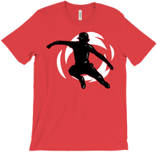 Parkour T-shirt - Red, Army Green