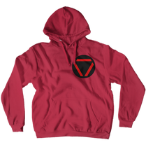 Red Steel Hoodies (No-Zip/Pullover)