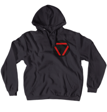 Red Steel Hoodies (No-Zip/Pullover)