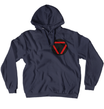 Red Steel Hoodies (No-Zip/Pullover)