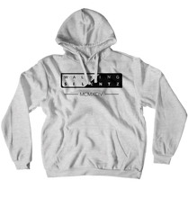 WalkingSilentz Dark Text Hoodie