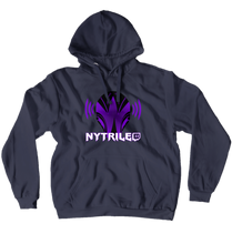 Nytrile Hoodie White Logo (No-Zip/Pullover)