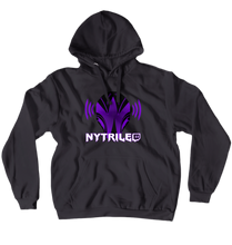 Nytrile Hoodie White Logo (No-Zip/Pullover)