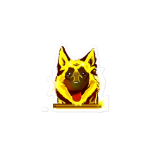 MartinezTwins Gold Scar Sticker