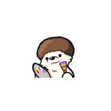 DarkViperAU Bob Ross Sticker