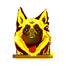 MartinezTwins Gold Scar Sticker