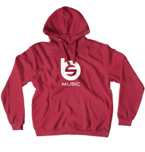 B&S Music Hoodies (No-Zip/Pullover)(Logo weiss)