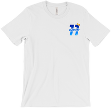 DJWhitt11 Blue Logo Crew Neck T-Shirt