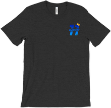 DJWhitt11 Blue Logo Crew Neck T-Shirt