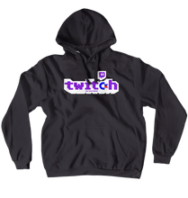 C64 Television Purple/White Twitch Hoodie
