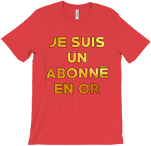 ABONNÉ EN OR t-shirt (GUIGZ ORIGINAL)