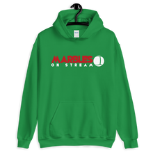 PixelbyPixelStudios Red and White Logo Unisex Hoodie