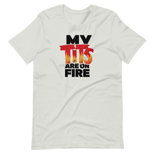 Anita Black Tits On Fire Unisex T-Shirt