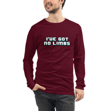 Pokay "No Limbs" Design 2 Unisex Long Sleeve Tee