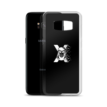 Funda negra SAMSUNG Logo Blanco elxokas