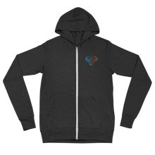 Knut Old Logo Chest Unisex Zip Hoodie