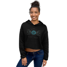 Runic Womens Crop Hoodie