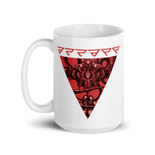 Pyramid of Bones Red Chroma Mug
