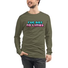 Pokay "No Limbs" Design 3 Unisex Long Sleeve Tee