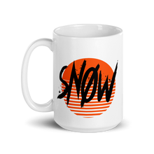 uhSnow Logo Black Mug