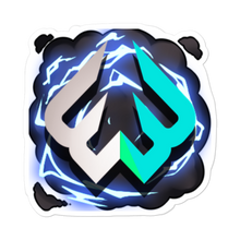 Lightning Badge Sticker