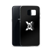 Funda negra SAMSUNG Logo Blanco elxokas