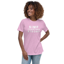 SIMP TOGETHER STRONG Women's Relaxed T-Shirt