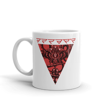 Pyramid of Bones Red Chroma Mug