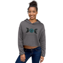 Runic Womens Crop Hoodie
