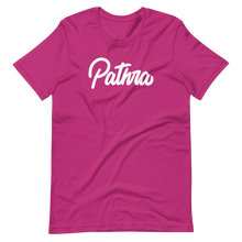 Pathra Typography White Unisex T-Shirt