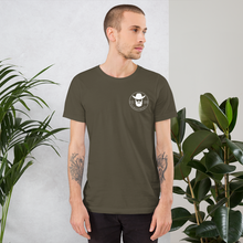 ClassyBeef White Chest Logo Unisex T-Shirt