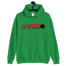 PixelbyPixelStudios Red and Black Logo Unisex Hoodie