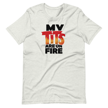 Anita Black Tits On Fire Unisex T-Shirt