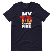 Anita White Tits On Fire Unisex T-Shirt