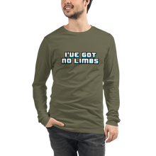 Pokay "No Limbs" Design 2 Unisex Long Sleeve Tee