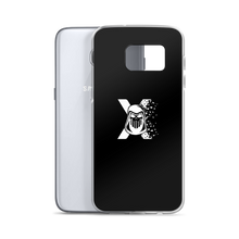 Funda negra SAMSUNG Logo Blanco elxokas