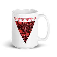 Pyramid of Bones Red Chroma Mug