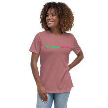 Marley_Barbie Modern Text Women's Relaxed T-Shirt