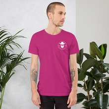 ClassyBeef White Chest Logo Unisex T-Shirt