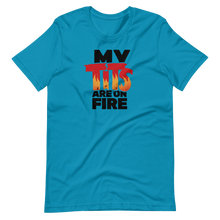 Anita Black Tits On Fire Unisex T-Shirt